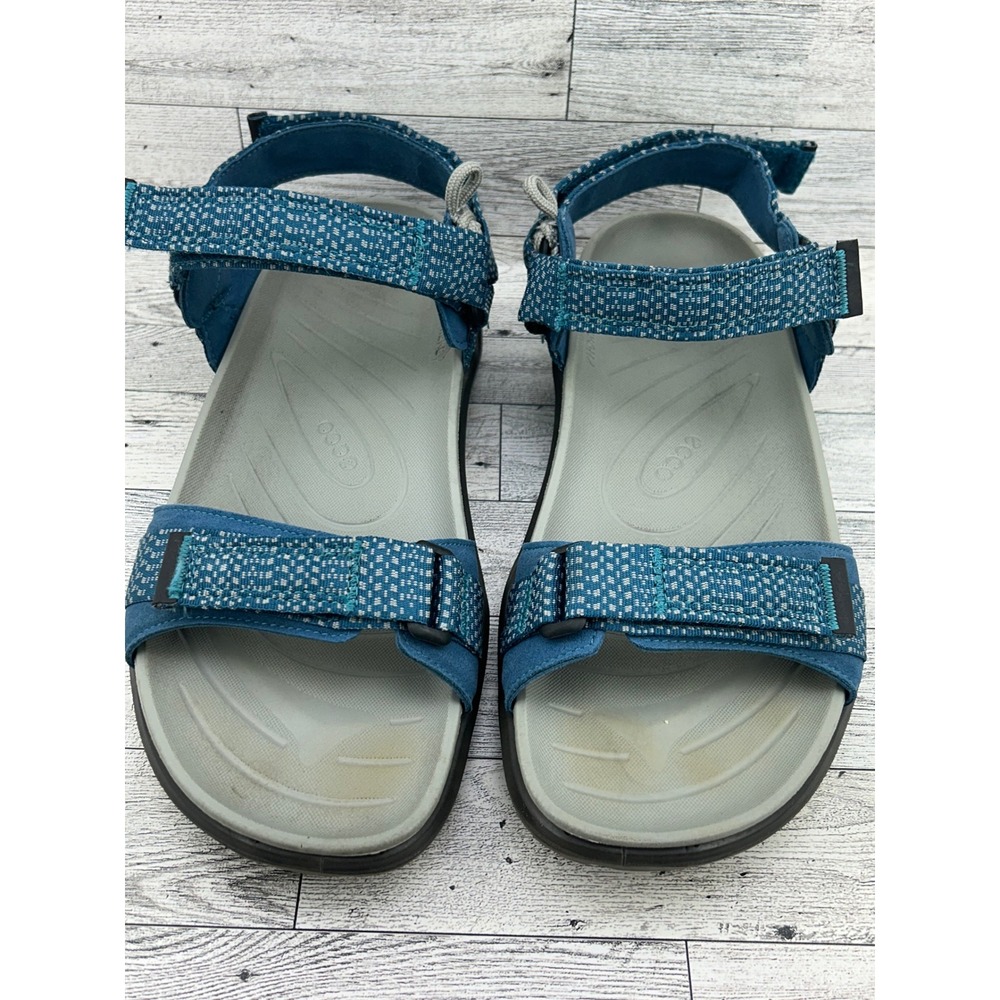 ECCO Offroad Men Blue Grey Sport Sandals 88070455868 Size EU 44 US 10-10.5